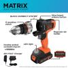 imageBLACKDECKER 20V MAX Matrix Cordless DrillDriver with Tool Tote Bag WideMouth BDCDMT120C ampamp BDCMTSBStorage Bag w Drill Kit