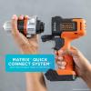 imageBLACKDECKER 20V MAX Matrix Cordless DrillDriver with Tool Tote Bag WideMouth BDCDMT120C ampamp BDCMTSBStorage Bag w Drill Kit