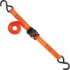 imageBLACKDECKER BDX1004 BlackOrange 1quot x 10 CamBuckle Tie Down Straps  300 lb Safe Working Load  900 lb Break Strength 4 Pack1 x 10