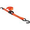 imageBLACKDECKER BDX1004 BlackOrange 1quot x 10 CamBuckle Tie Down Straps  300 lb Safe Working Load  900 lb Break Strength 4 Pack1 x 10