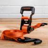 imageBLACKDECKER BDX1007 BlackOrange 1quot x 10 Ratchet Tie Down Straps with Ergonomic Handles 2500 lb Break Strength for Securing Cargo 4 Pack1 x 10 Heavy Duty