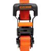imageBLACKDECKER BDX1007 BlackOrange 1quot x 10 Ratchet Tie Down Straps with Ergonomic Handles 2500 lb Break Strength for Securing Cargo 4 Pack1 x 10 Heavy Duty