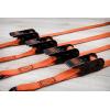 imageBLACKDECKER BDX1007 BlackOrange 1quot x 10 Ratchet Tie Down Straps with Ergonomic Handles 2500 lb Break Strength for Securing Cargo 4 PackRatchet Tie Down Straps