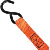 imageBLACKDECKER BDX1007 BlackOrange 1quot x 10 Ratchet Tie Down Straps with Ergonomic Handles 2500 lb Break Strength for Securing Cargo 4 PackRatchet Tie Down Straps