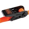 imageBLACKDECKER BDX1007 BlackOrange 1quot x 10 Ratchet Tie Down Straps with Ergonomic Handles 2500 lb Break Strength for Securing Cargo 4 PackRatchet Tie Down Straps