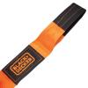 imageBLACKDECKER BDX1009 BlackOrange 14 Tow Rope with Easy Grip Handles and Steel Forged GClip Hooks 4500 lb Break StrengthRecovery Strap Heavy Duty