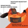 imageBLACKDECKER BDX1009 BlackOrange 14 Tow Rope with Easy Grip Handles and Steel Forged GClip Hooks 4500 lb Break StrengthRecovery Strap Light Duty