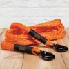 imageBLACKDECKER BDX1009 BlackOrange 14 Tow Rope with Easy Grip Handles and Steel Forged GClip Hooks 4500 lb Break StrengthTow Rope