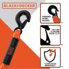 imageBLACKDECKER BDX1009 BlackOrange 14 Tow Rope with Easy Grip Handles and Steel Forged GClip Hooks 4500 lb Break StrengthTow Rope