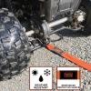 imageBLACKDECKER BDX1009 BlackOrange 14 Tow Rope with Easy Grip Handles and Steel Forged GClip Hooks 4500 lb Break StrengthTow Strap