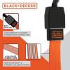 imageBLACKDECKER BDX1012 BlackOrange 48quot Flat Bungee Cord Straps 2 Pack