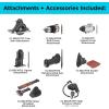 imageBLACKDECKER MATRIX 20V MAX Power Tool Kit Includes Cordless Drill 12 Attachments and Storage Case BDCDMT1212KITC1