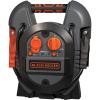 imageBLACKDECKER J312B Power Station Jump Starter 700 Peak Amp Battery Booster USB Port Battery Clamps  95quotD x 51quotW x 11quotH700 Peak Amp
