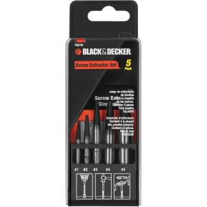 imageBLACKDECKER 16270 Screw Extractor Set 5Piece