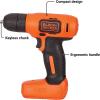 imageBLACKDECKER 8V MAX Cordless Drill  43 pc Home Decor Project Kit BDCD8HDPKProject Kit Only