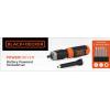 imageBLACKDECKER Cordless Screwdriver Alkaline BCF601AAScrewdriver