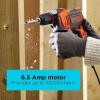 imageBLACKDECKER Hammer Drill 65Amp 12Inch BEHD201Hammer Drill Only