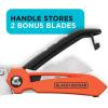 imageBLACKDECKER Utility Knife with Blade Storage BDHT10002