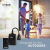 imageBLACKDECKER Wireless Outdoor Outlet with Remote 2 Grounded Outlets  Remote Light Switches2Pack