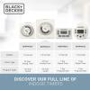 imageBlackDecker Light Timers Indoor Programmable 2 Pack with 2 Grounded Outlets Analog Timer Outlet with 30 Minute Intervals for Lights Lamps Appliances  Electric Timer with Override Switch