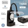 imageBlackDecker Outdoor Timer 2 Pack with 2 Grounded Outlets  Waterproof Outlet Timer with 30Minute Intervals for Lights Holiday Decorations  Analog Light Timers with Outlet OnTimer On Switch