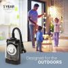 imageBlackDecker Outdoor Timer 2 Pack with 2 Grounded Outlets  Waterproof Outlet Timer with 30Minute Intervals for Lights Holiday Decorations  Analog Light Timers with Outlet OnTimer On Switch
