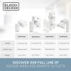 imageBlackDecker Wireless RemoteControl Outlet Pack of 3 Outlets 1 Remote  Premium Light Switches