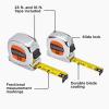 imagebeyond by BLACKDECKER Tape Measure Bundle 25Foot ampamp 16Foot BDHT36456AEV1625 FT  2Pk