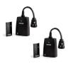 imageBLACKDECKER Wireless Outdoor Outlet with Remote 2 Grounded Outlets  Remote Light Switches2Pack
