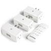 imageBlackDecker Wireless RemoteControl Outlet Pack of 3 Outlets 1 Remote  Premium Light Switches