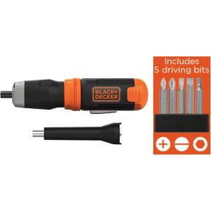 imageBLACKDECKER Cordless Screwdriver Alkaline BCF601AAScrewdriver