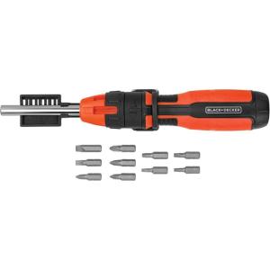 imageBLACKDECKER Ratcheting Screwdriver 10 Bit BDHT68000