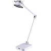 imageBLACKDECKER PureOptics Elate Dual Arm 5W FlickerFree Natural Daylight LED Desk Lamp with USB Charging Port 2 Dimming Levels 263 Lumens White LED5NOVWHTWhite