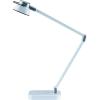imageBLACKDECKER PureOptics Elate Dual Arm 5W FlickerFree Natural Daylight LED Desk Lamp with USB Charging Port 2 Dimming Levels 263 Lumens White LED5NOVWHTWhite