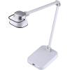 imageBLACKDECKER PureOptics Elate Dual Arm 5W FlickerFree Natural Daylight LED Desk Lamp with USB Charging Port 2 Dimming Levels 263 Lumens White LED5NOVWHTWhite