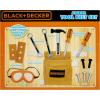 imageBlack ampamp Decker Junior 14 Piece Toy Tool Belt Set
