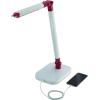 imageBlack and Decker LED7BARWHTRED PureOptics Exalt Bar 5W FlickerFree Natural Daylight LED Desk Lamp with USB Charging Port 4 Dimming Levels 306 Lumens 135quot x 60quot x 190quot WhiteRedWhiteRed