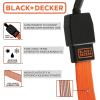 imageBLACKDECKER BDX1010 BlackOrange 24quot Flat Bungee Cord Straps 2 Pack