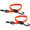 imageBLACKDECKER BDX1010 BlackOrange 24quot Flat Bungee Cord Straps 2 Pack
