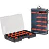 imagebeyond by BLACKDECKER Small Parts Organizer Box with Dividers Screw Organizer ampamp Craft Storage 17Compartment 2Pack BDST60779AEV
