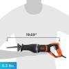 imagebeyond by BLACKDECKER Electric Pruning Saw with Branch Holder 7 Amp BES302KAPB  Orange