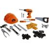 imageBlackDecker Junior Kids Tool Set  Mega Tool Set with 42Piece Tools ampamp Accessories Role Play Tools for Toddlers Boys ampamp Girls Ages 3 Years Old ampamp Above Includes Helmet ampamp Drill
