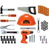 imageBlackDecker Junior Kids Tool Set  Mega Tool Set with 42Piece Tools ampamp Accessories Role Play Tools for Toddlers Boys ampamp Girls Ages 3 Years Old ampamp Above Includes Helmet ampamp Drill
