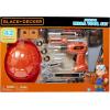 imageBlackDecker Junior Kids Tool Set  Mega Tool Set with 42Piece Tools ampamp Accessories Role Play Tools for Toddlers Boys ampamp Girls Ages 3 Years Old ampamp Above Includes Helmet ampamp Drill