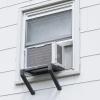 imageBLACK  DECKER Air Conditioner Window Support Bracket No Drill AC Support Bracket Installs in Minutes AC Window Bracket Supports up to 200 Lbs Durable Bracket for AC UnitGrayAC Bracket