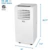 imageBLACKDECKER 10000 BTU Portable Air Conditioner with Remote Control WhiteWhite