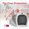imageBLACKDECKER Small Space Heater 1500W Ceramic Heater for Indoor UseWhite