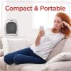 imageBLACKDECKER Small Space Heater 1500W Ceramic Heater for Indoor UseWhite