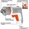 imagebeyond by BLACKDECKER 4V MAX Cordless Screwdriver Hex LShaped 2Inch Assorted Bits BCRTA601APB  OrangeWhite Screwdriver