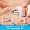 imagebeyond by BLACKDECKER 4V MAX Cordless Screwdriver Hex LShaped 2Inch Assorted Bits BCRTA601APB  OrangeWhite Screwdriver